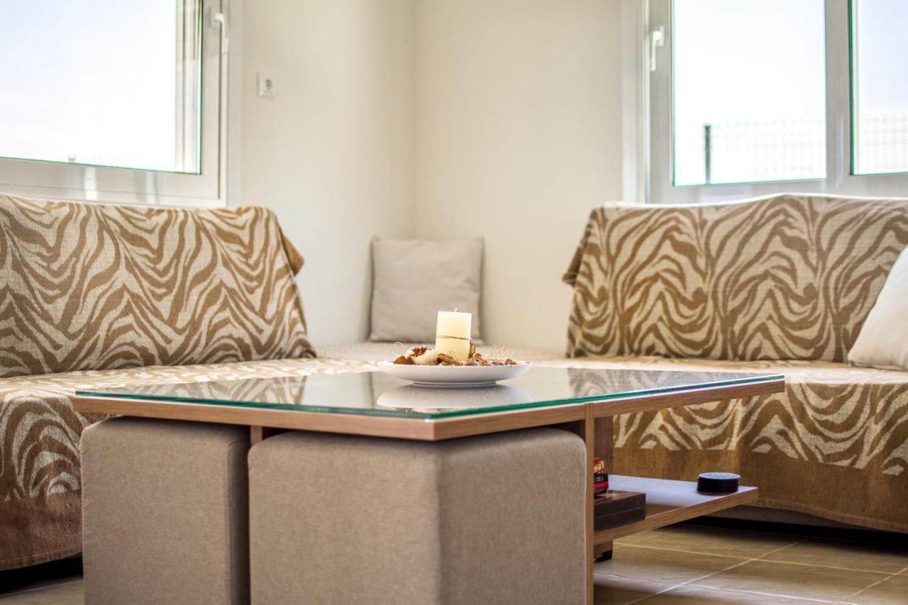 Golden Sunrise Stegna Apartment อาร์คานเยโลส ภายนอก รูปภาพ